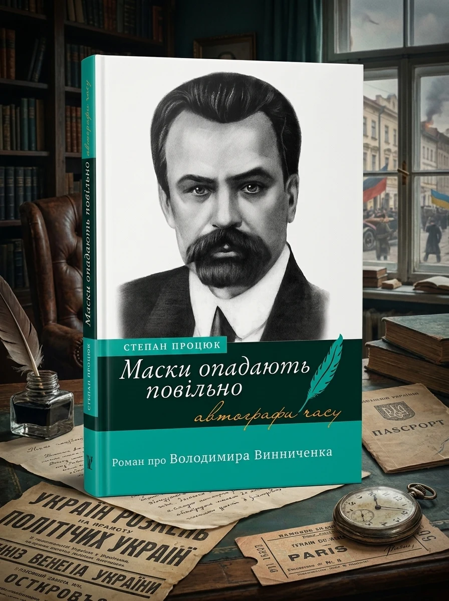 Маски опадають повільно. Роман про Володимира Винниченка