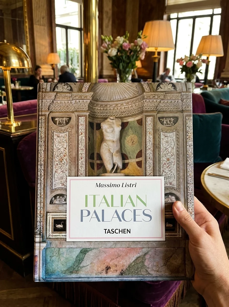 Massimo Listri. Italian Palaces — Массімо Лістрі, обкладинка