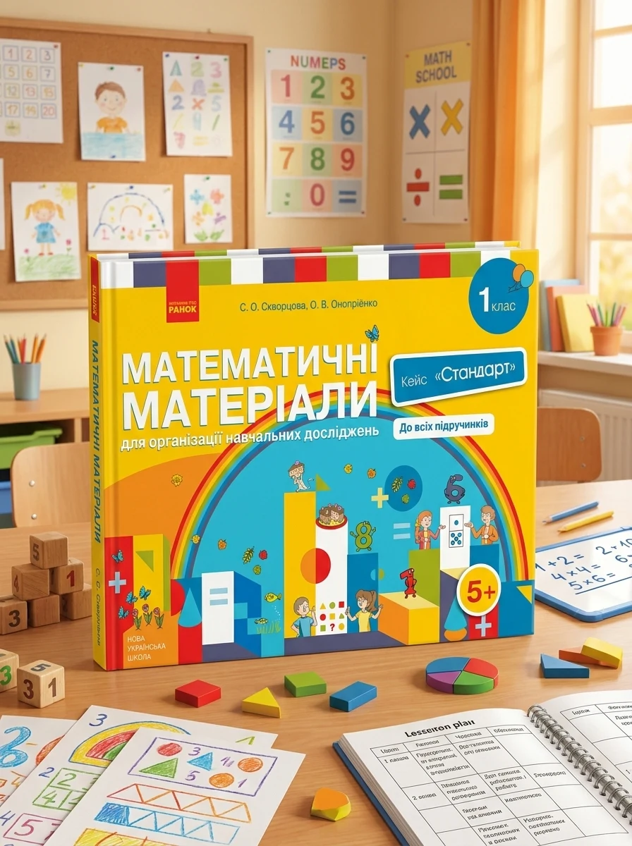 Математичні матеріали для організації навчальних досліджень. Кейс "Стандарт". 1 клас — Вивчення мов