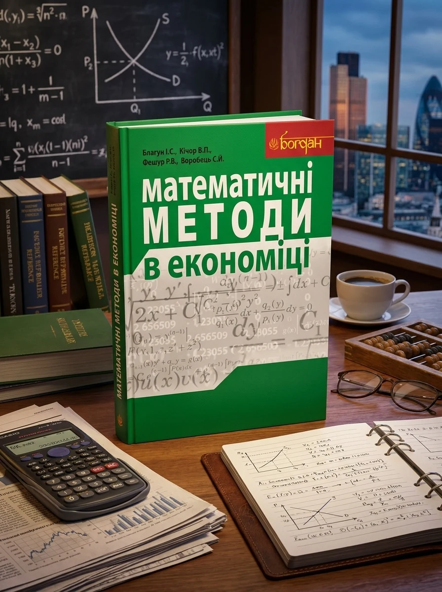 Математичні методи в економіці. Навчальний посібник. — Бізнес та саморозвиток
