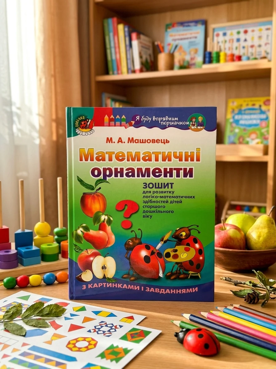 Математичні орнаменти. Зошит для розвитку логіко-математичних здібностей дітей старшого дошкільного віку — Дім, сім'я, релігія