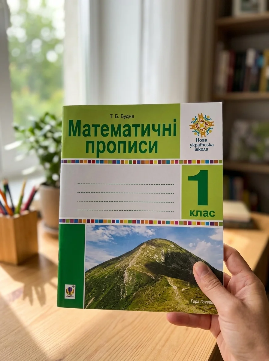 Математичні прописи. 1 клас | купити книгу онлайн