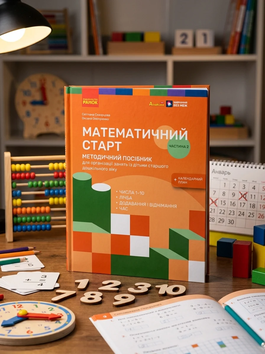Математичний старт. Методичний посібник у 2-х частинах. Частина 2 — Вивчення мов
