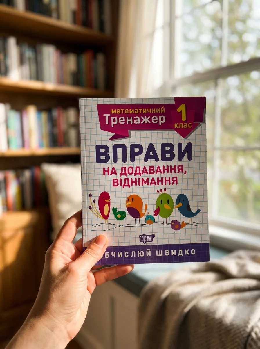 Математичний тренажер. 1 клас. Вправи на додавання, віднімання — фото 2