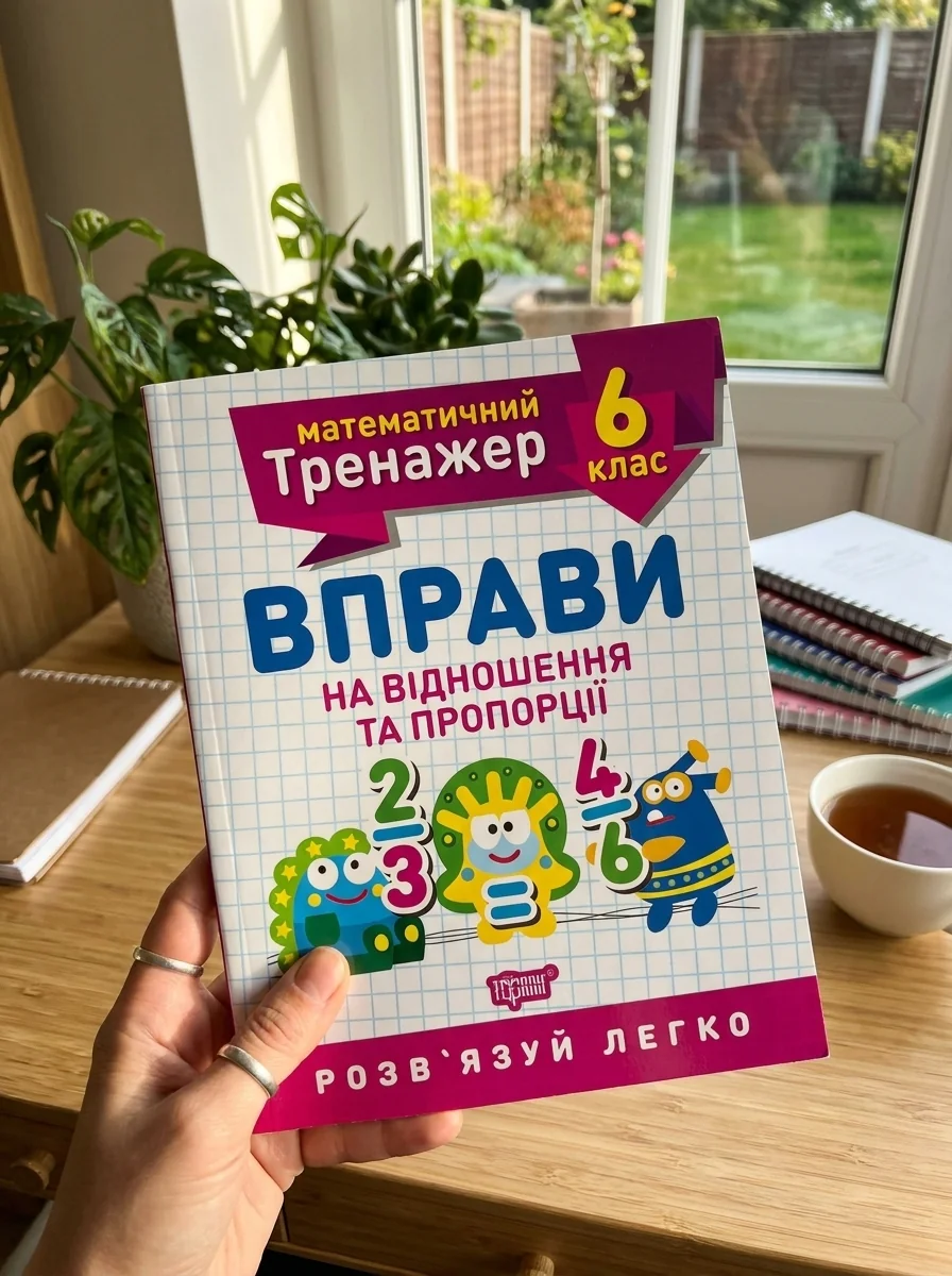 Математичний тренажер. 6 клас. Вправи на відношення та пропорції — фото 2