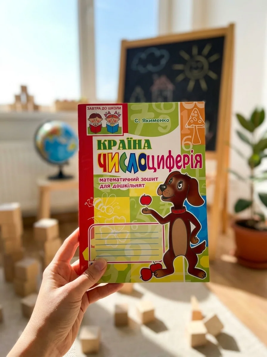 Математичний зошит для дошкільнят "Країна Числоциферія" — Дім, сім'я, релігія