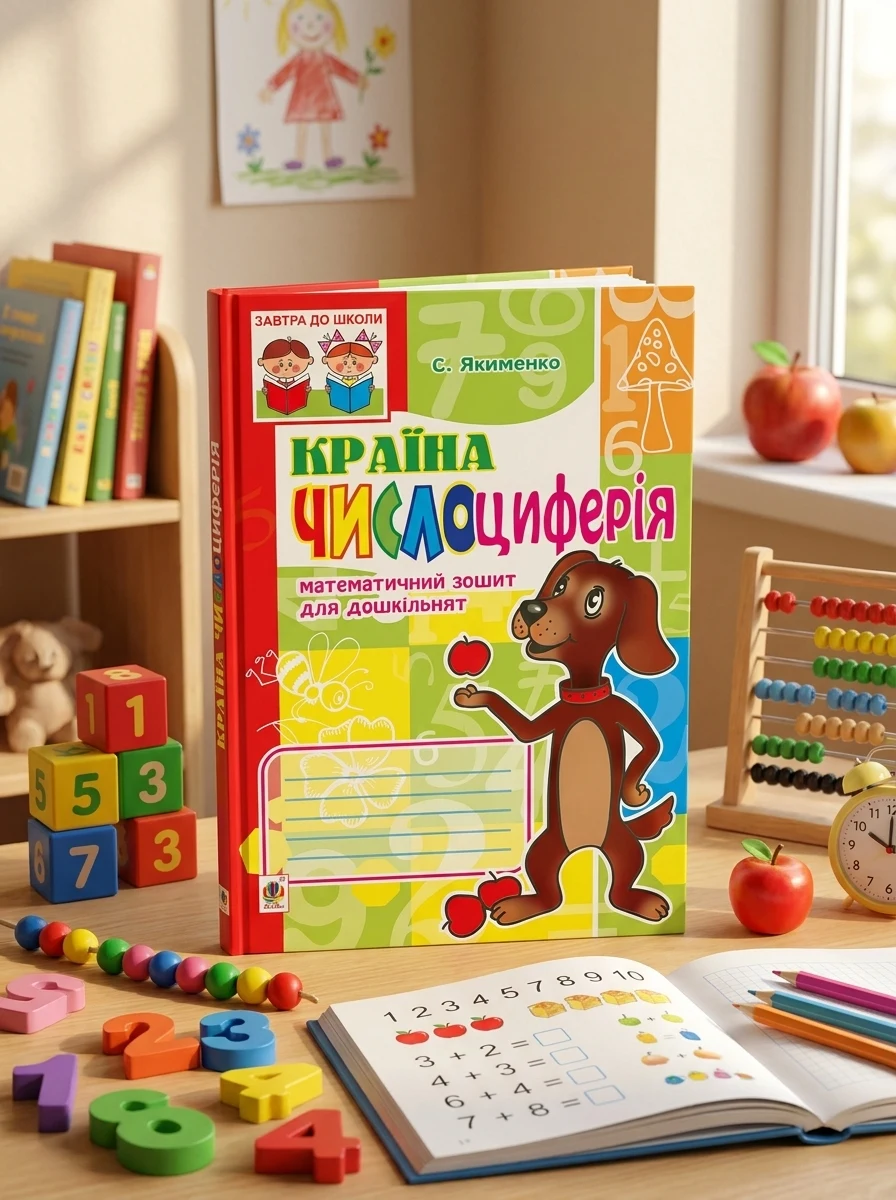Математичний зошит для дошкільнят "Країна Числоциферія" — фото 2