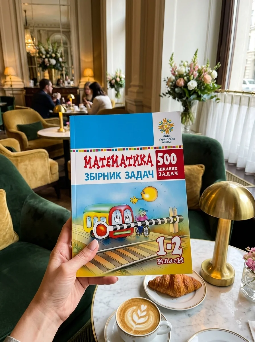 Математика. 1-2 класи. 500 цікавих задач — Михайло Богданович, обкладинка