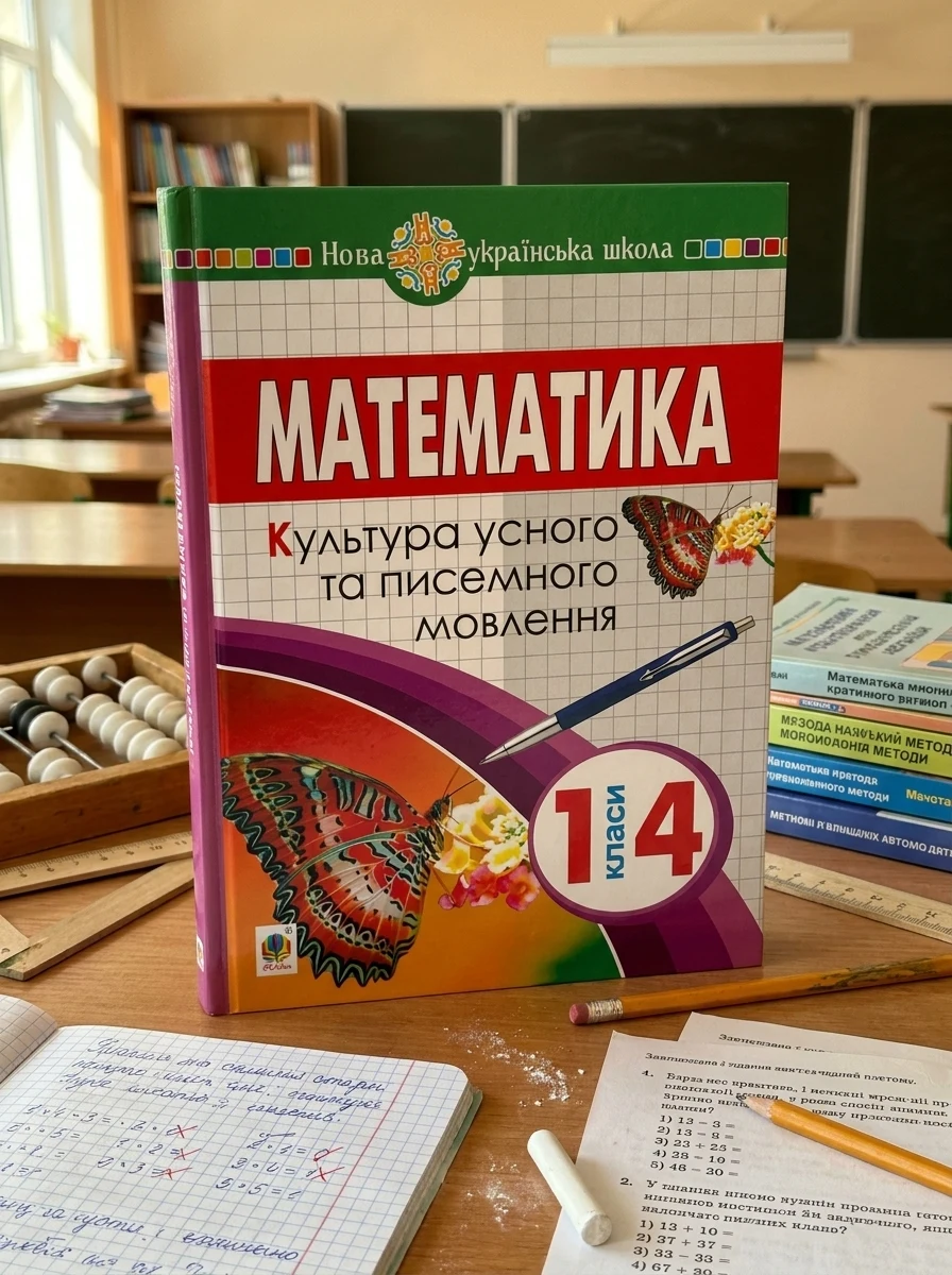 Математика. 1-4 класи. Культура усного та писемного мовлення — Вивчення мов