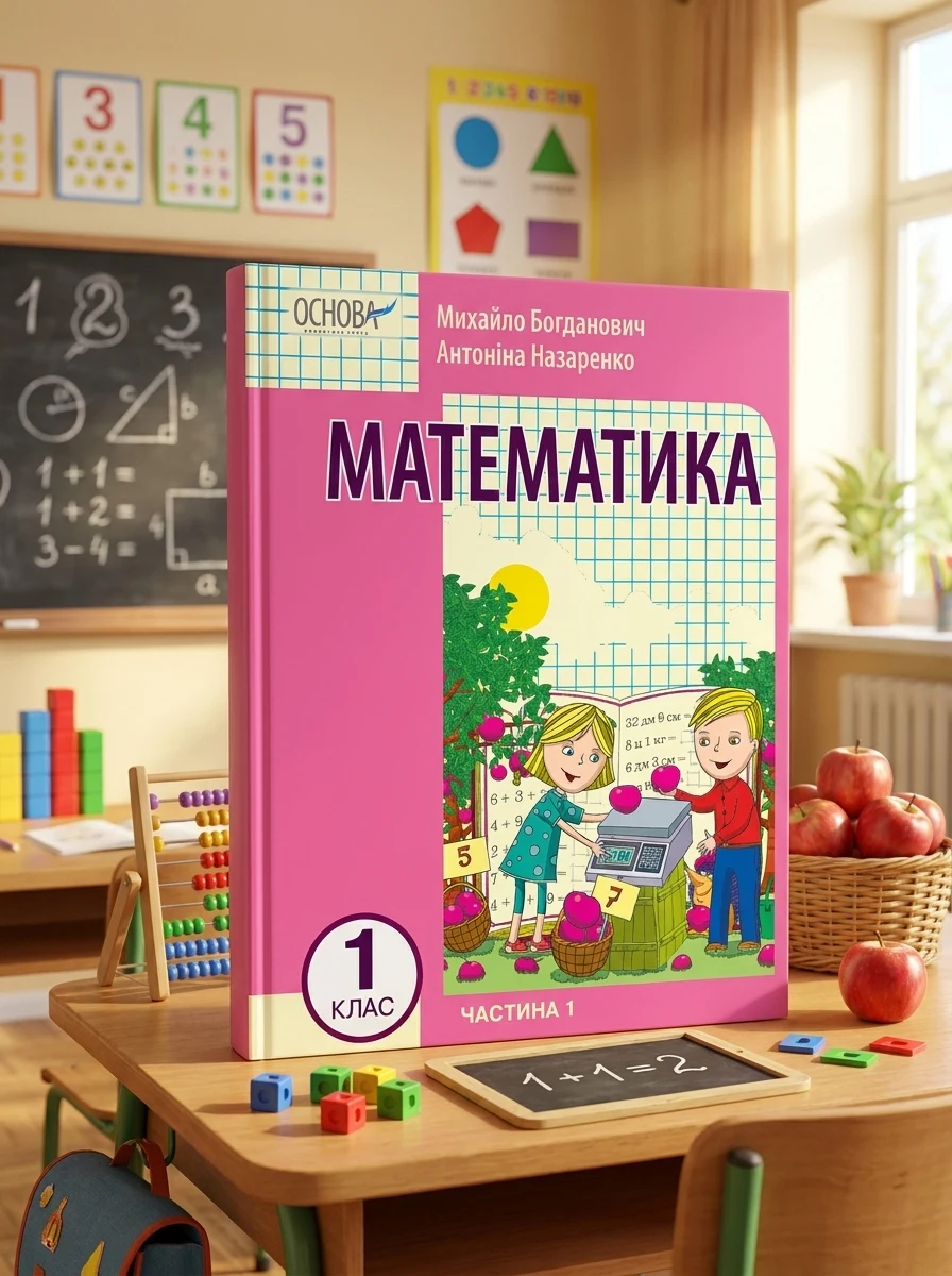 Математика 1 клас. Частина 1 — Вивчення мов