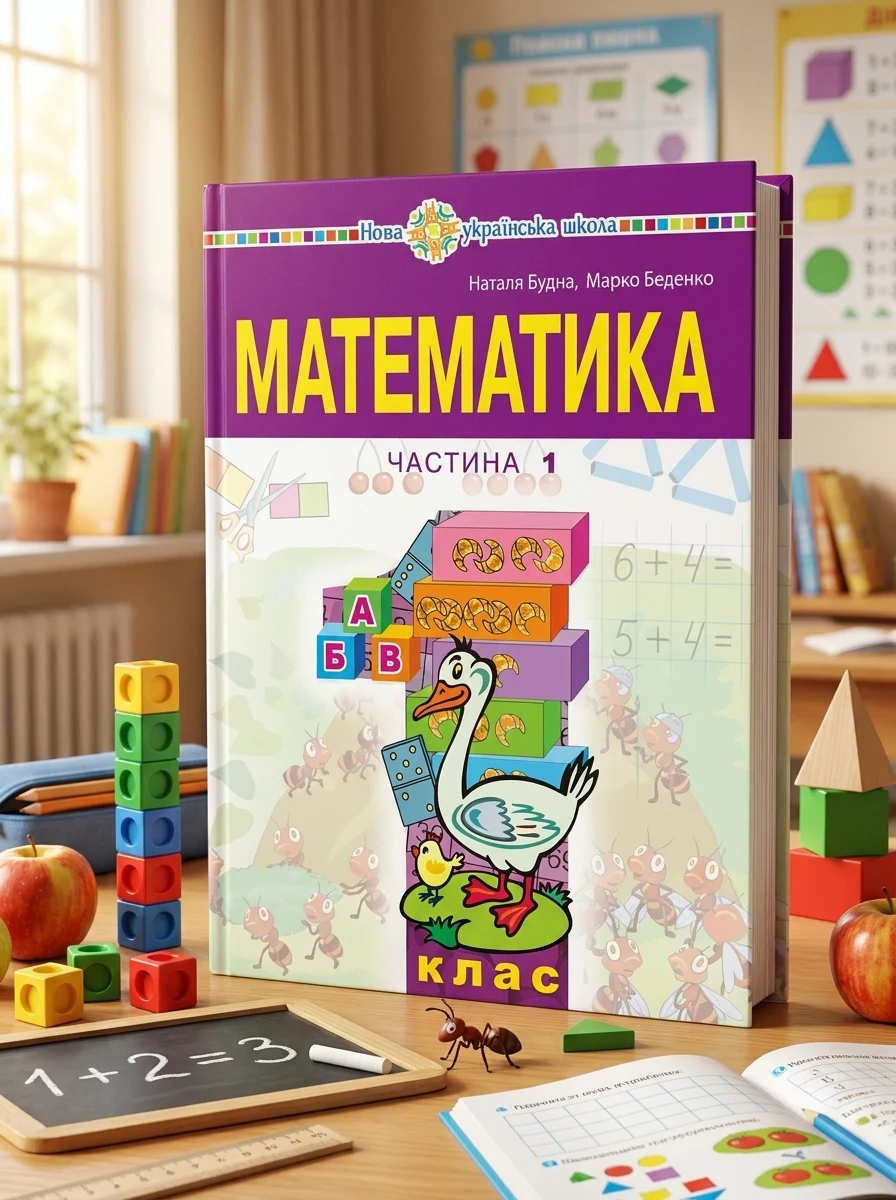 Математика. 1 клас. Частина 1 — Дитяча література