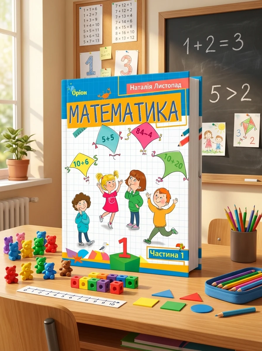 Математика 1 клас. Частина 1 — Вивчення мов