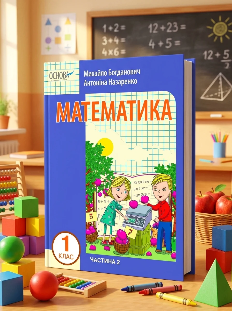 Математика 1 клас. Частина 2 — Вивчення мов