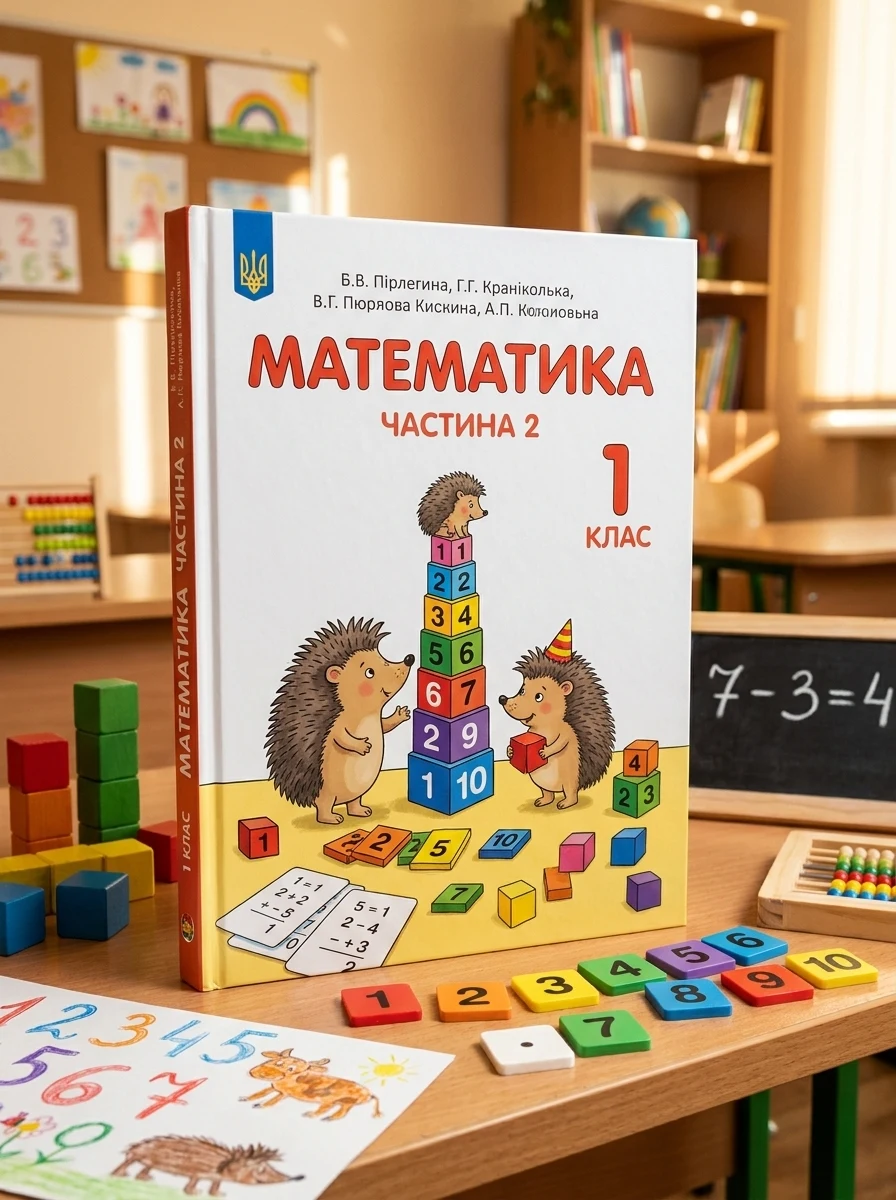 Математика. 1 клас. Частина 2 — Дім, сім'я, релігія