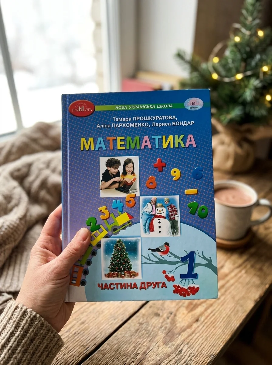 Математика 1 клас. Частина 2 — Вивчення мов