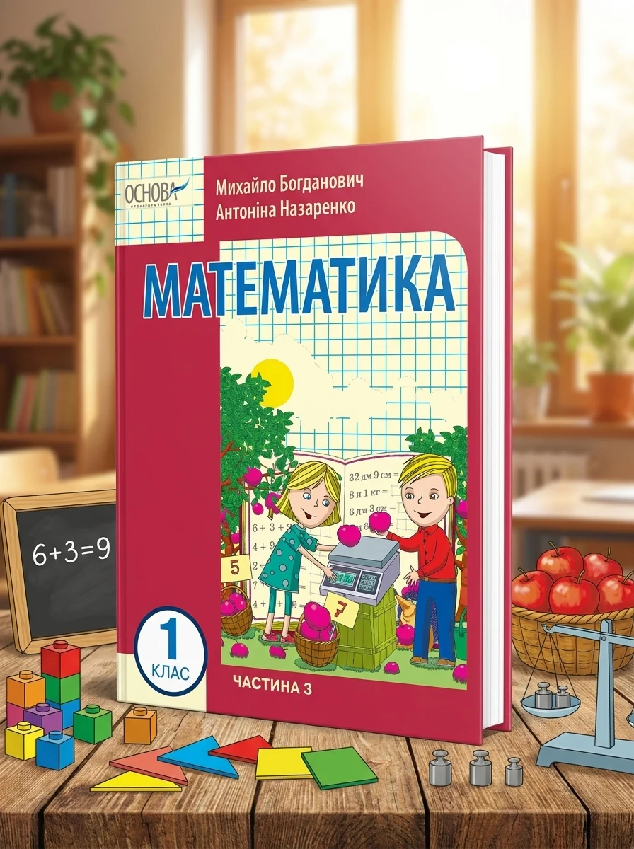 Математика 1 клас. Частина 3 — Дім, сім'я, релігія