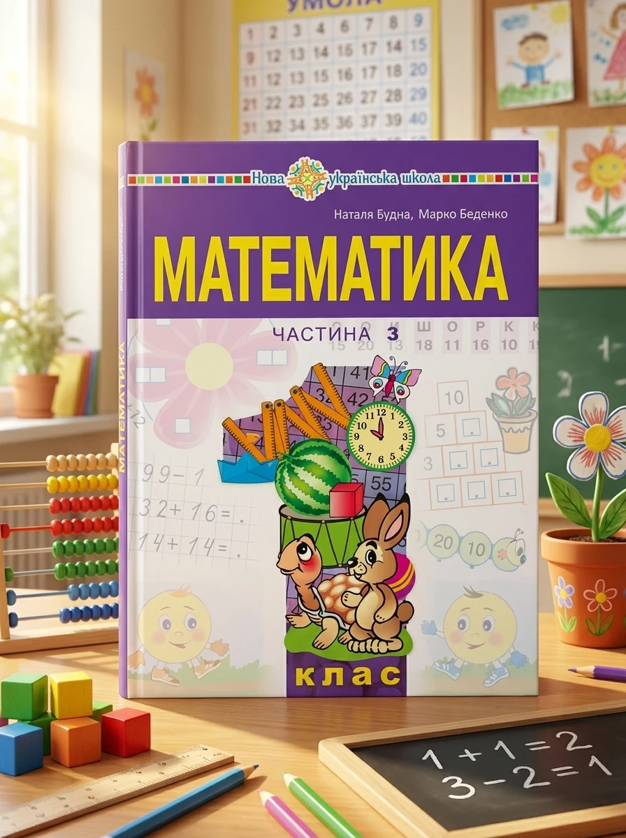 Математика. 1 клас. Частина 3 — Дім, сім'я, релігія