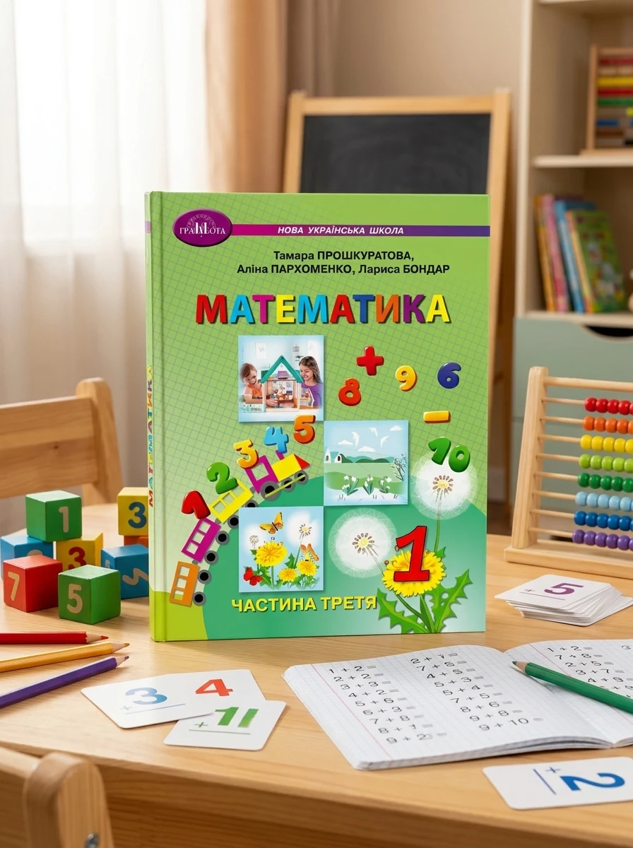 Математика 1 клас. Частина 3 — Вивчення мов