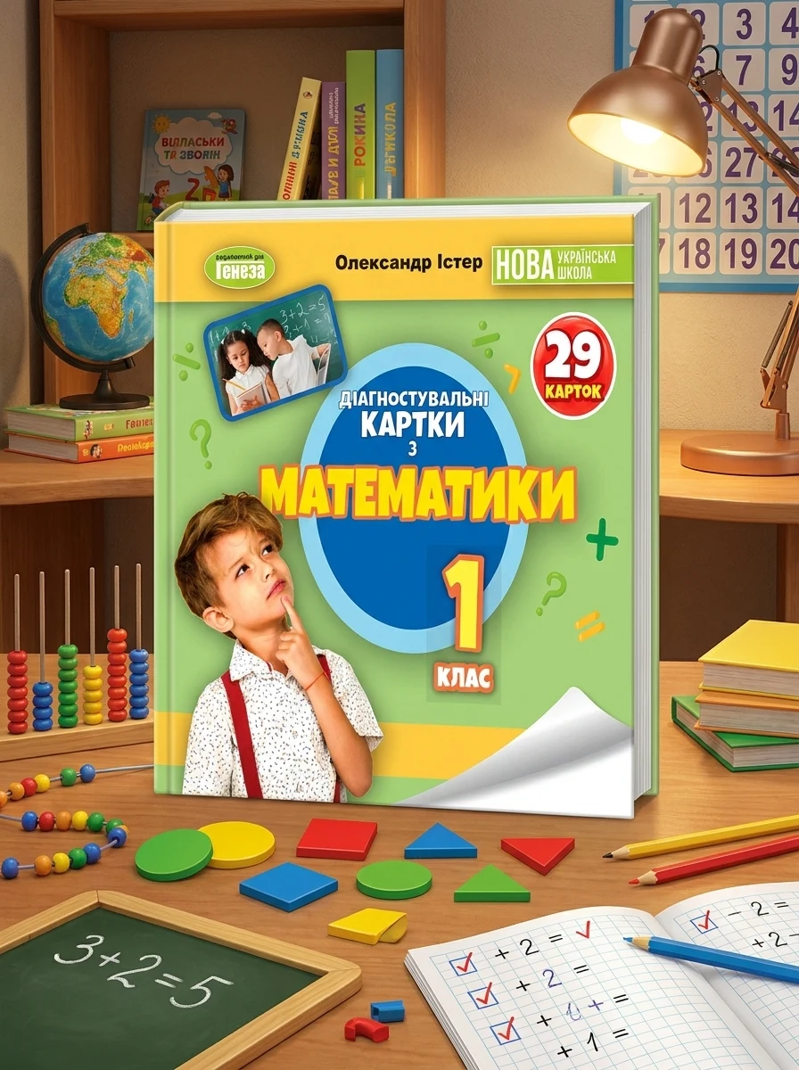 Математика 1 клас. Діагностувальні картки — Дім, сім'я, релігія