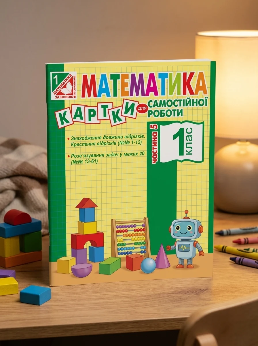 Математика. 1 клас. Картки для самостійної роботи. Частина п’ята — Дитяча література