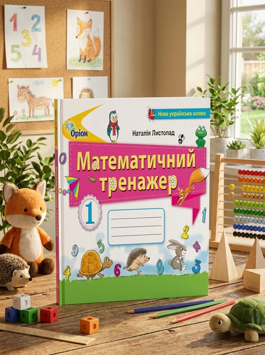 Математика 1 клас. Математичний тренажер — Дім, сім'я, релігія