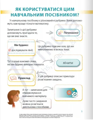 Математика. 1 клас. Навчальний посібник. Частина 1 — Черрі Мозлі, фото 4