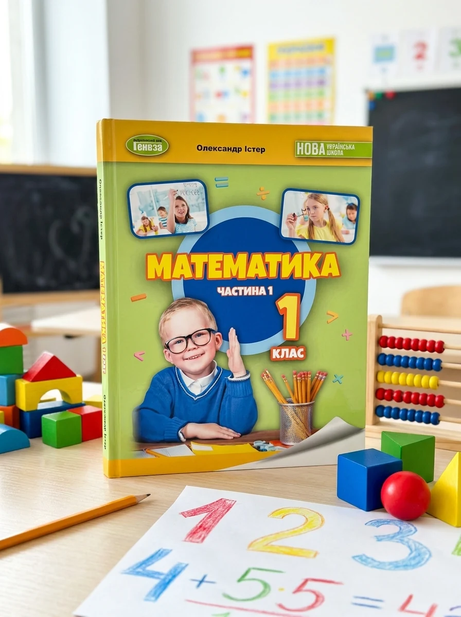 Математика 1 клас. Навчальний посібник. Частина 1 — Вивчення мов