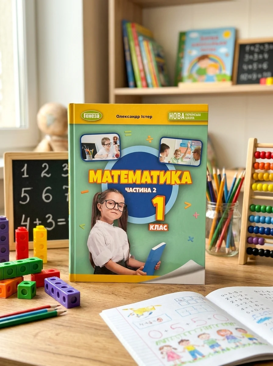 Математика 1 клас. Навчальний посібник. Частина 2 — Дитяча література