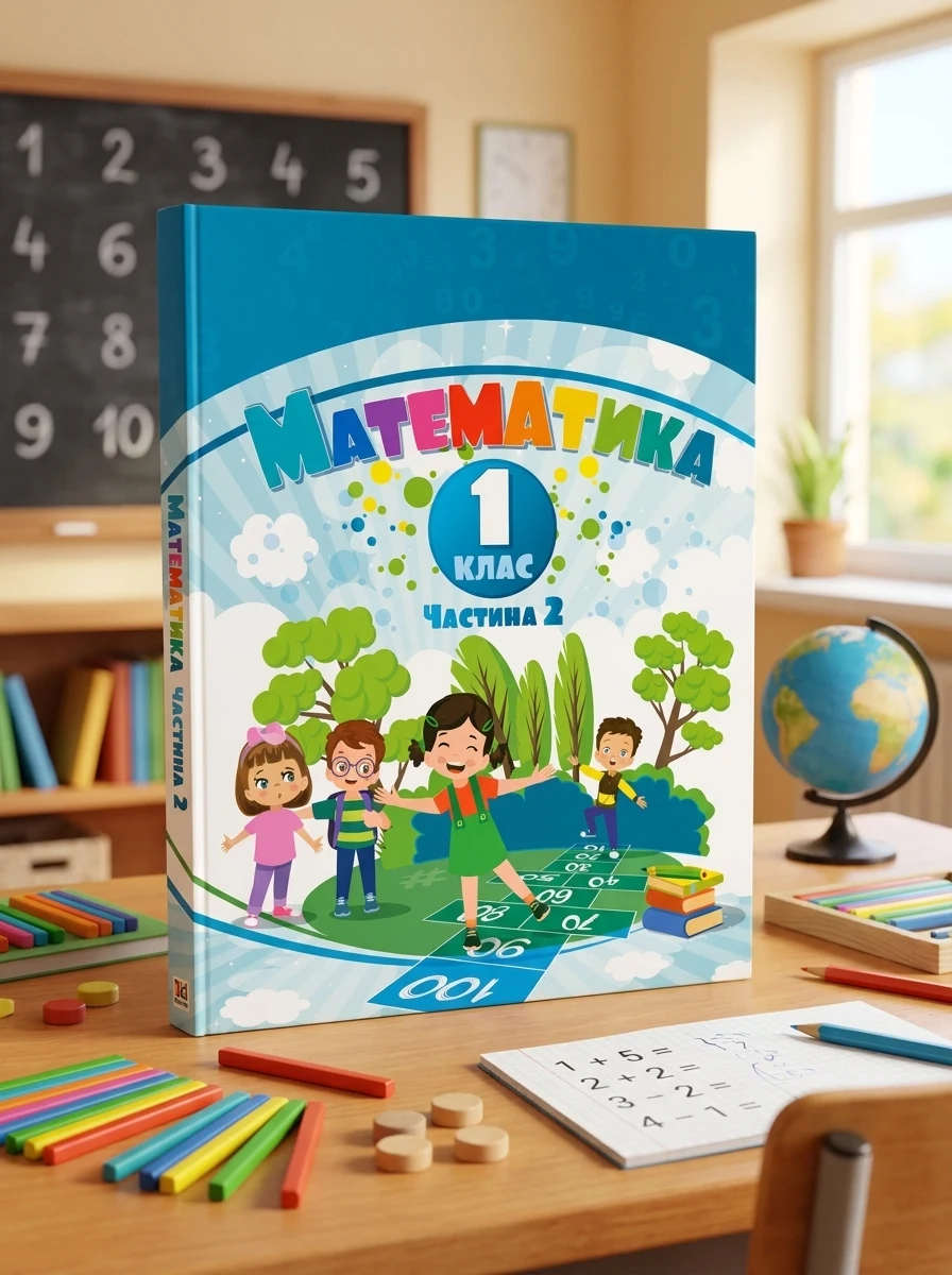 Математика. 1 клас. Навчальний посібник у 3-х частинах. Частина 2 — фото 2