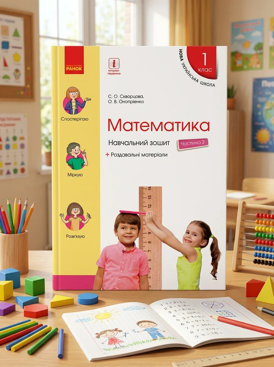 Математика. 1 клас. Навчальний зошит. У 4 частинах. Частина 2 — Дитяча література