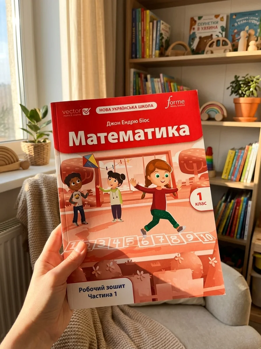 Математика. 1 клас. Робочий зошит. Частина 1
