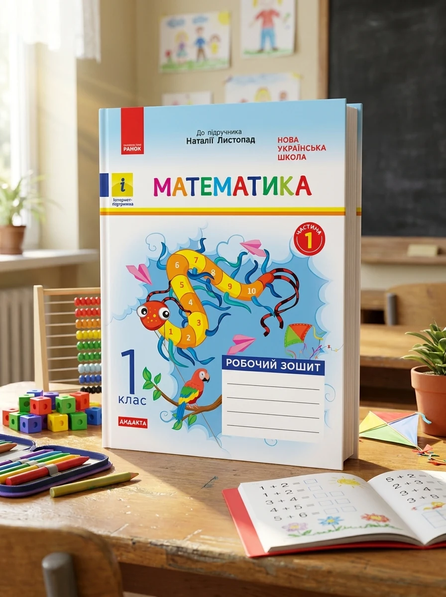 Математика. 1 клас. Робочий зошит. Частина 1 — фото 2