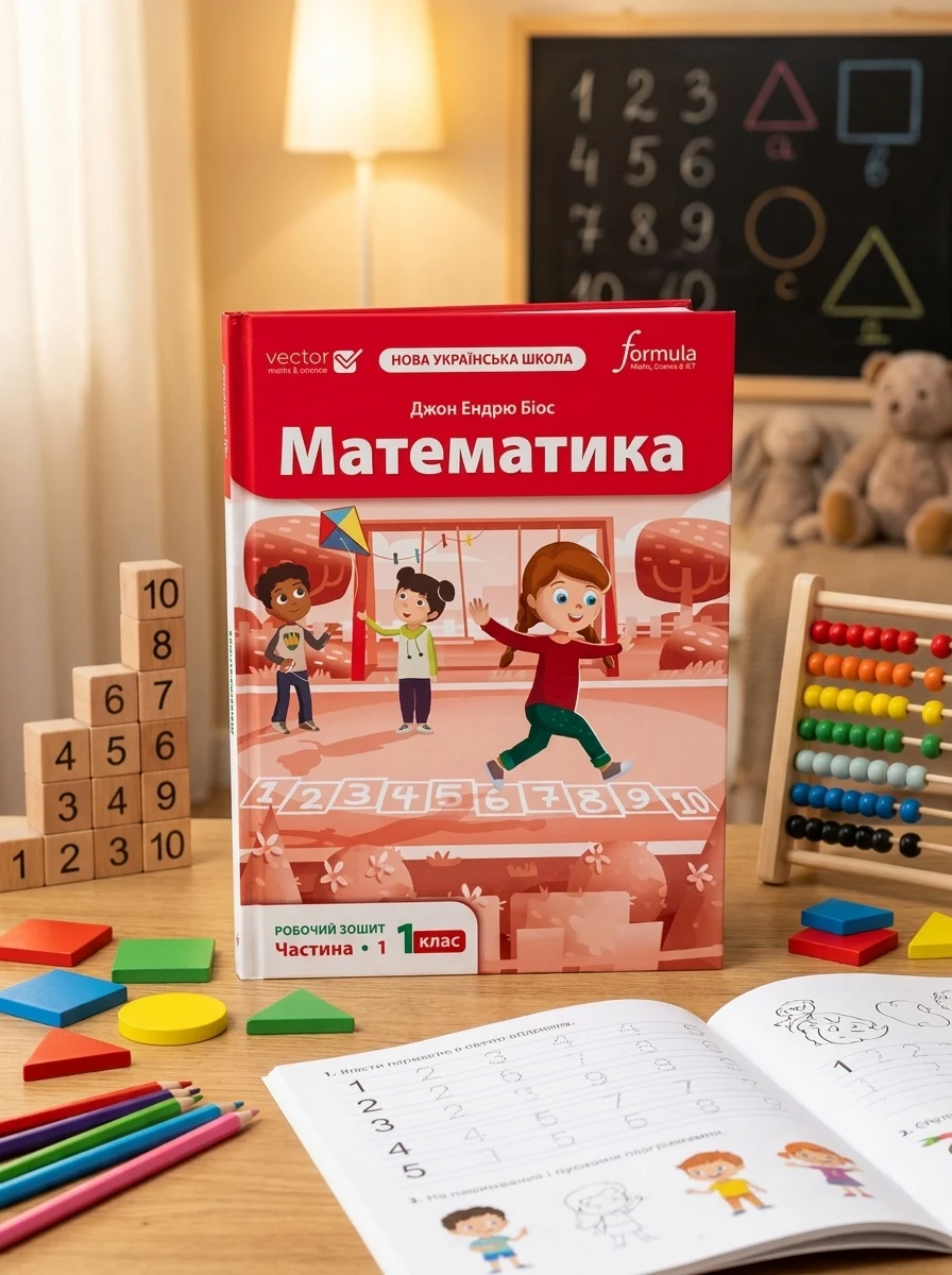 Математика 1 клас. Робочий зошит. Частина 1 — фото 2