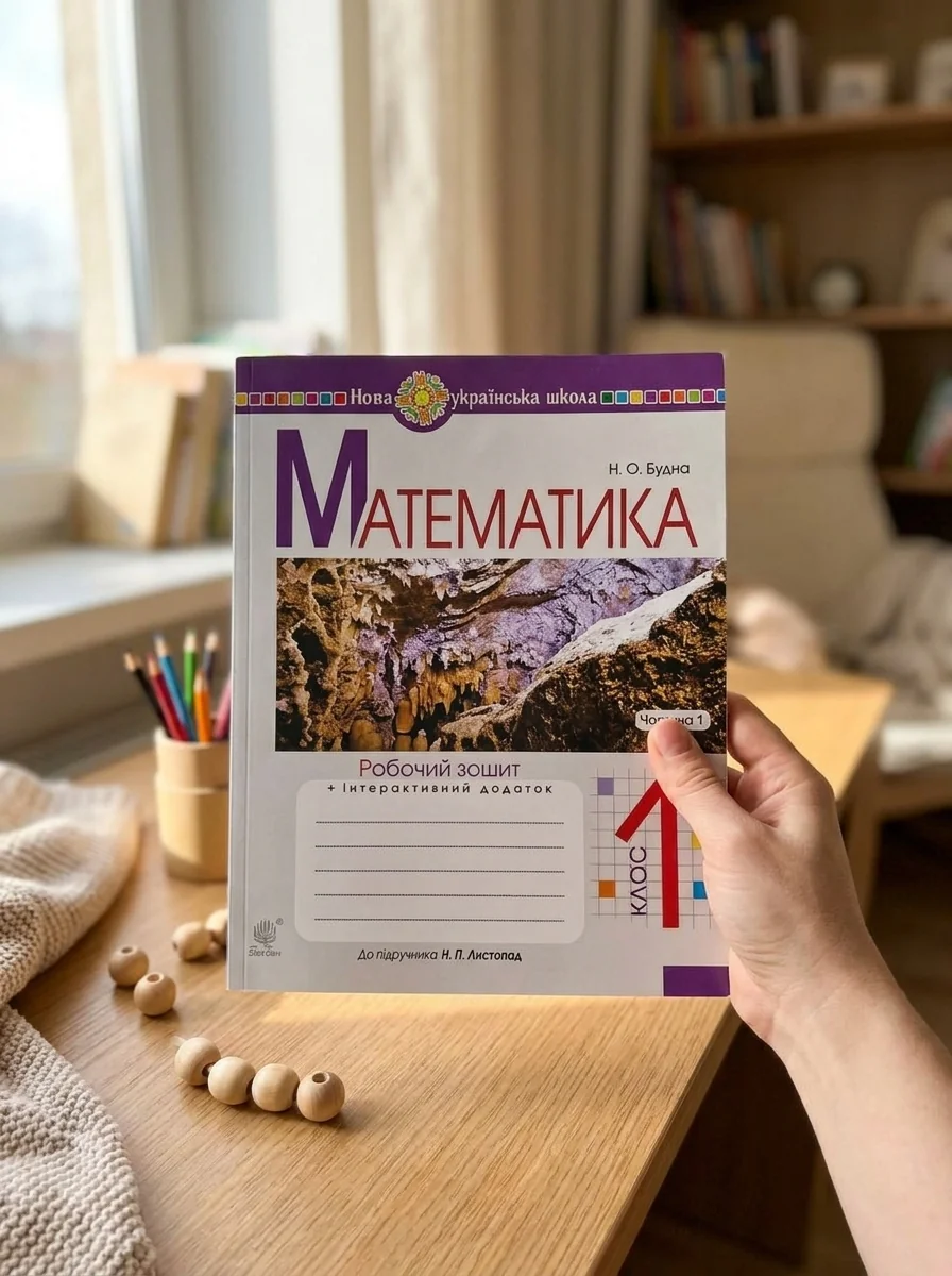 Математика. 1 клас. Робочий зошит. Частина 1 (до підручника Листопад Н.П.) — Дитяча література