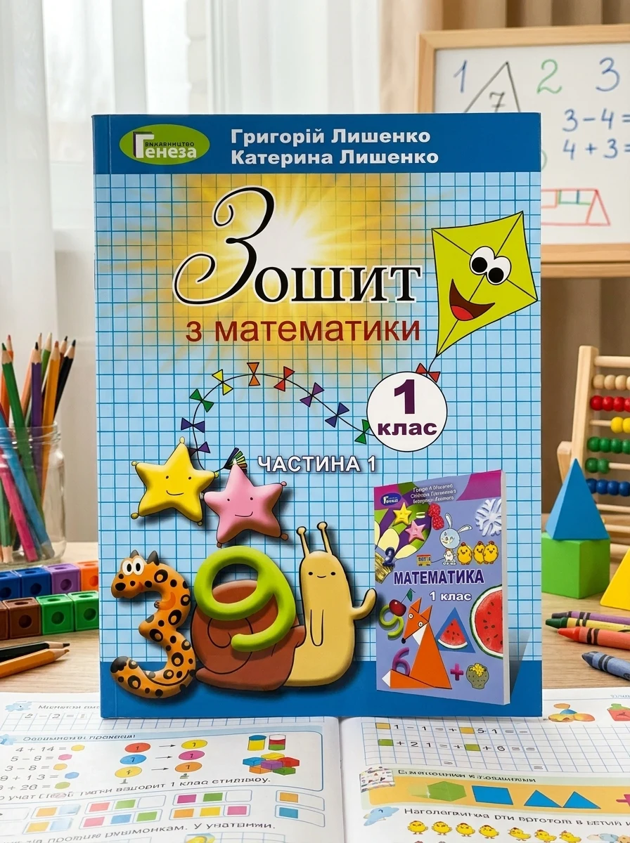 Математика 1 клас. Робочий зошит. Частина 1 — Дім, сім'я, релігія