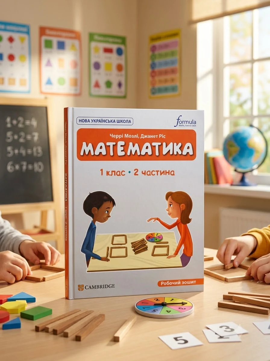 Математика. 1 клас. Робочий зошит. Частина 2