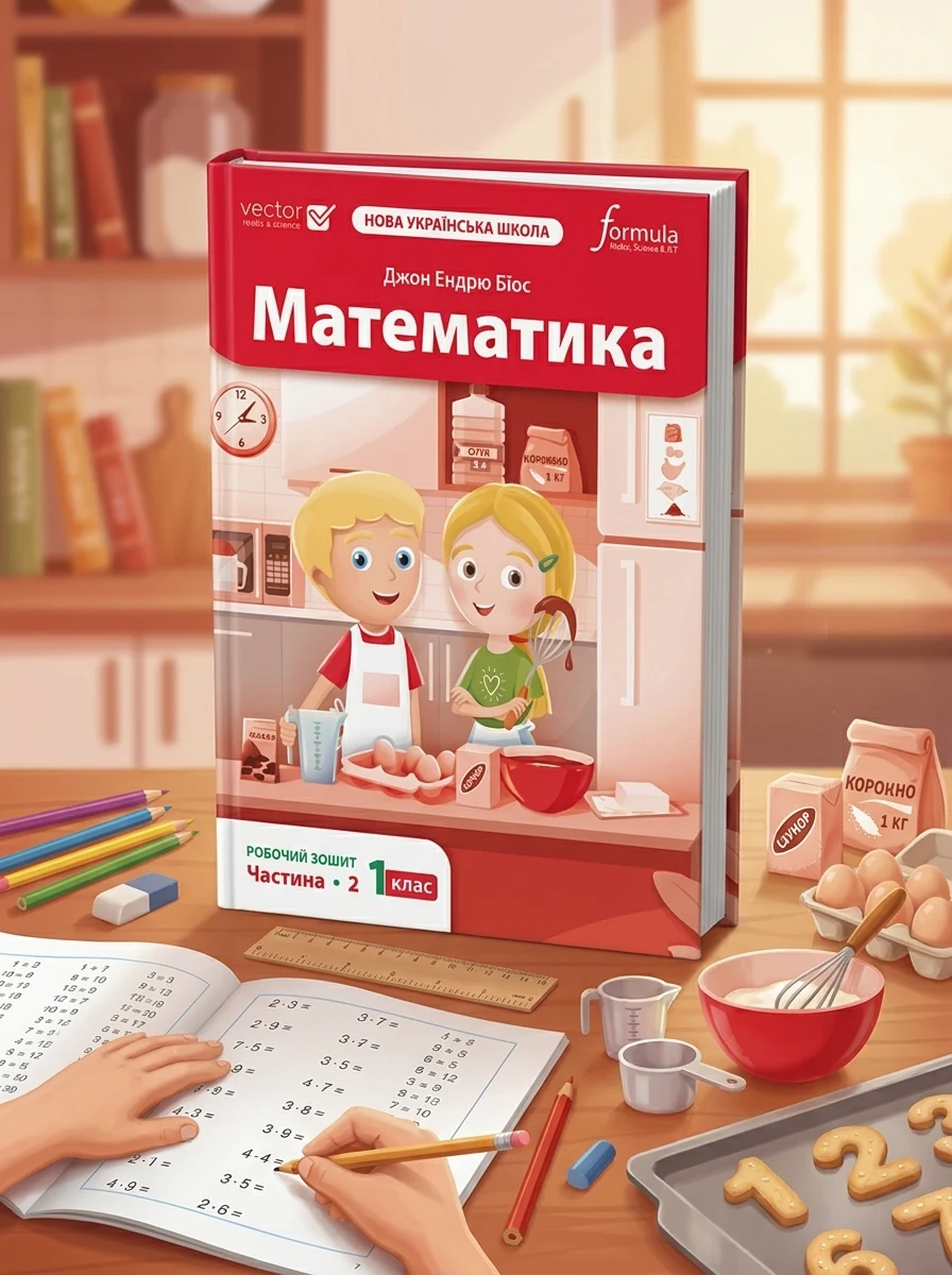Математика 1 клас. Робочий зошит. Частина 2 — Дім, сім'я, релігія