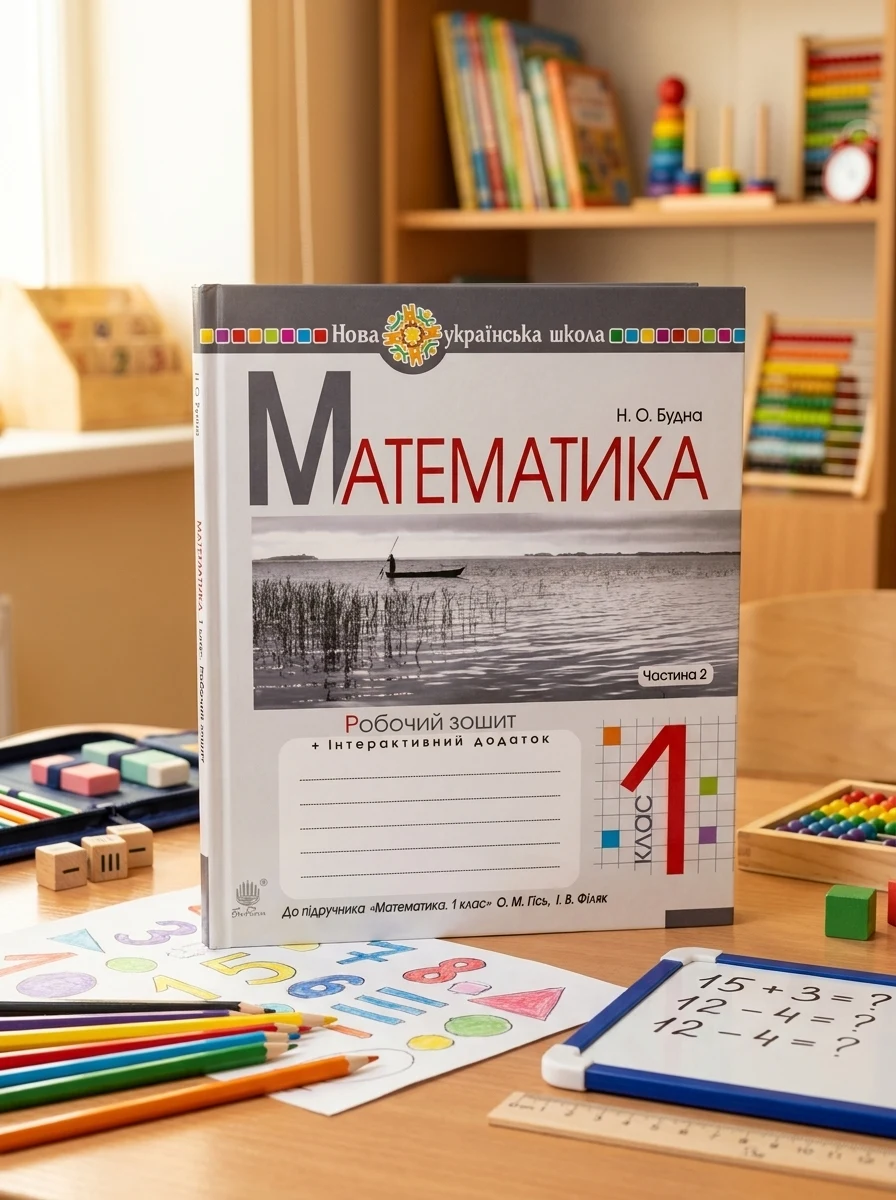 Математика. 1 клас. Робочий зошит. Частина 2 (до підручника Гісь О.М., Філяк І.В) — фото 2