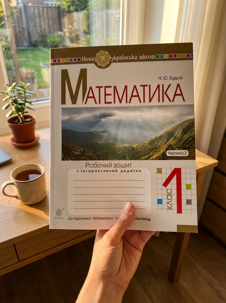 Математика. 1 клас. Робочий зошит. Частина 2 (до підручника Листопад Н.П.) — Дитяча література