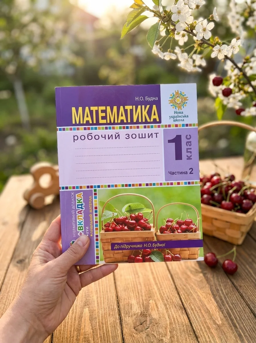 Математика. 1 клас. Робочий зошит. Частина 2. (до підручника Н. О. Будної) — фото 2