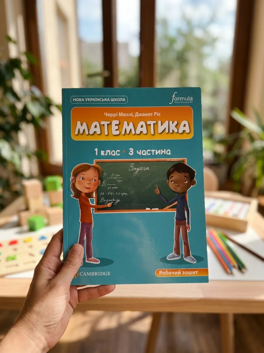 Математика. 1 клас. Робочий зошит. Частина 3