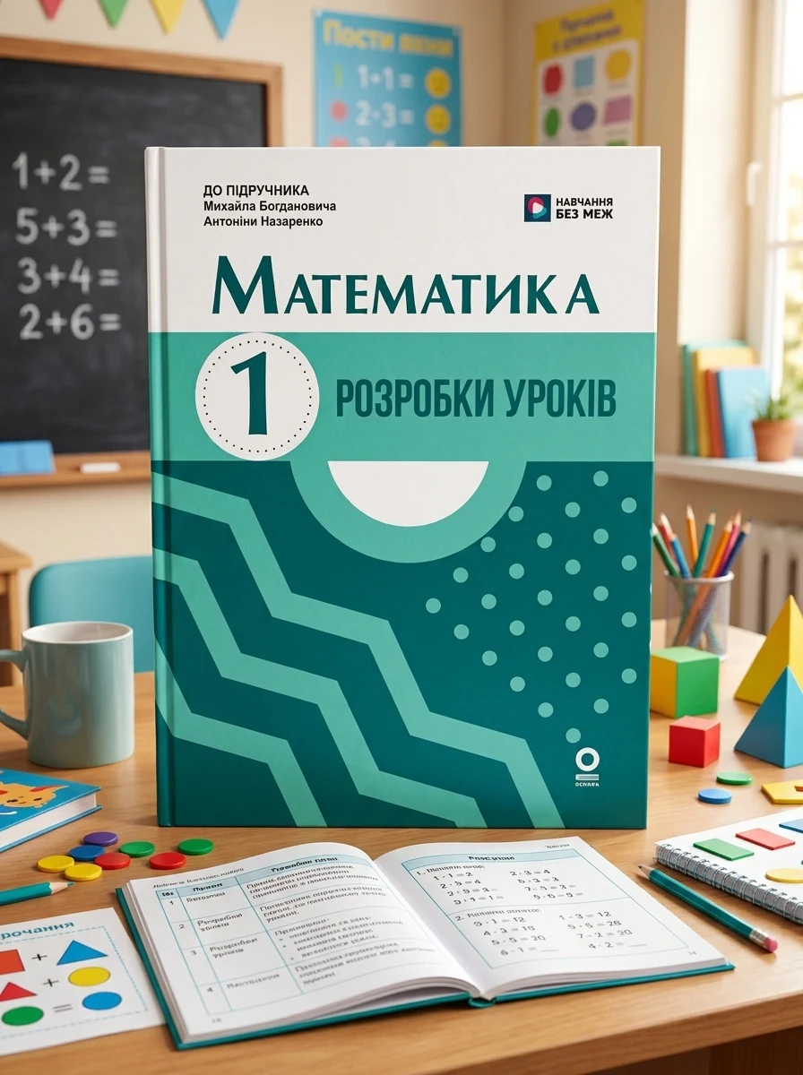 Математика. 1 клас. Розробки уроків. До підручника М. Богдановича, А. Назаренко