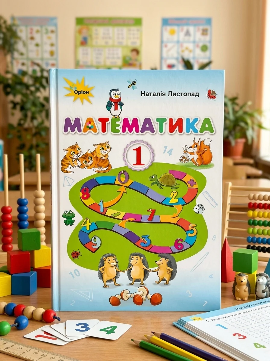 Математика 1 клас — Дитяча література