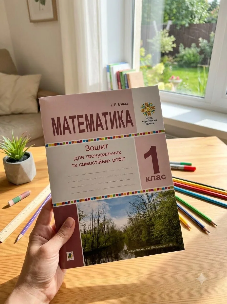 Математика. 1 клас. Зошит для тренувальних та самостійних робіт — Вивчення мов