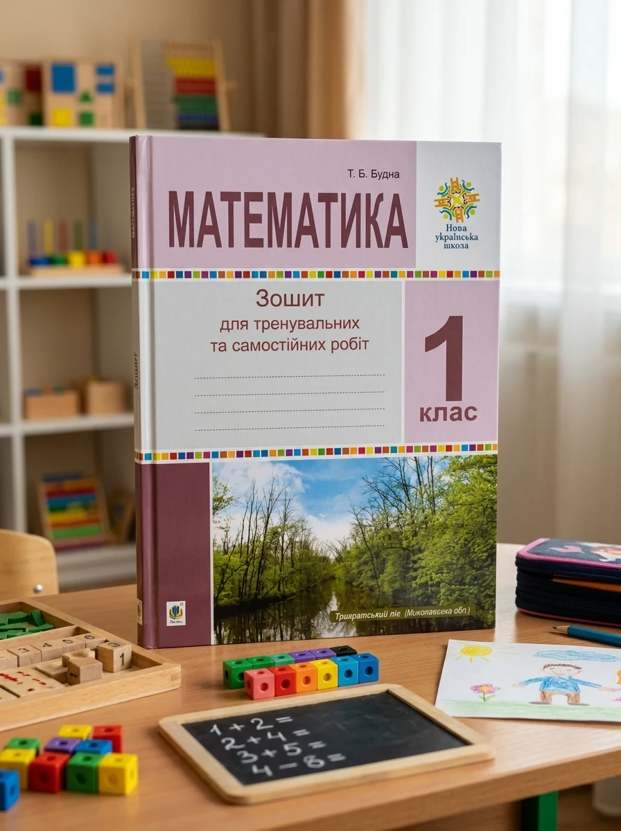 Математика. 1 клас. Зошит для тренувальних та самостійних робіт — Вивчення мов