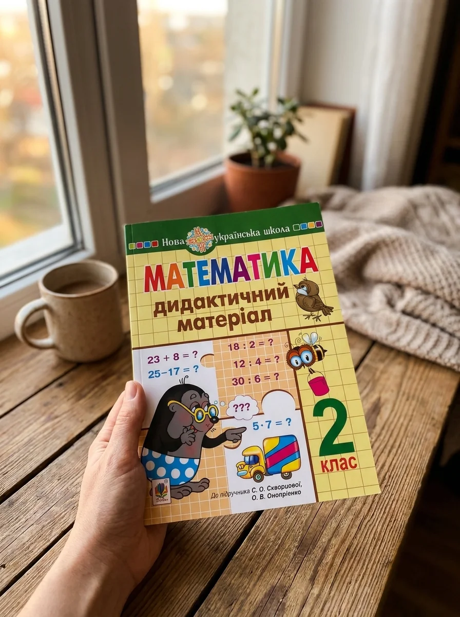 Математика. 2 клас. Дидактичний матеріал — Дитяча література
