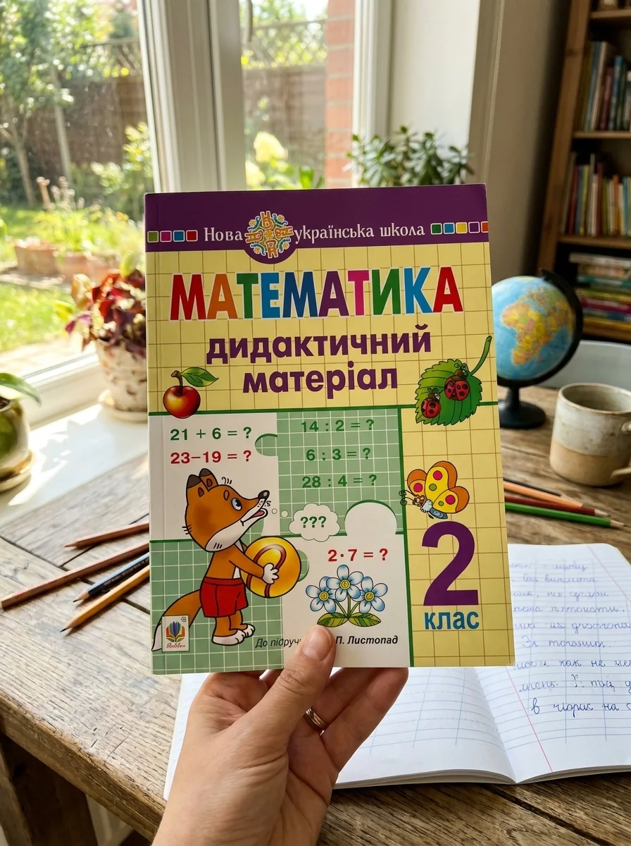 Математика. 2 клас. Дидактичний матеріал — Дитяча література