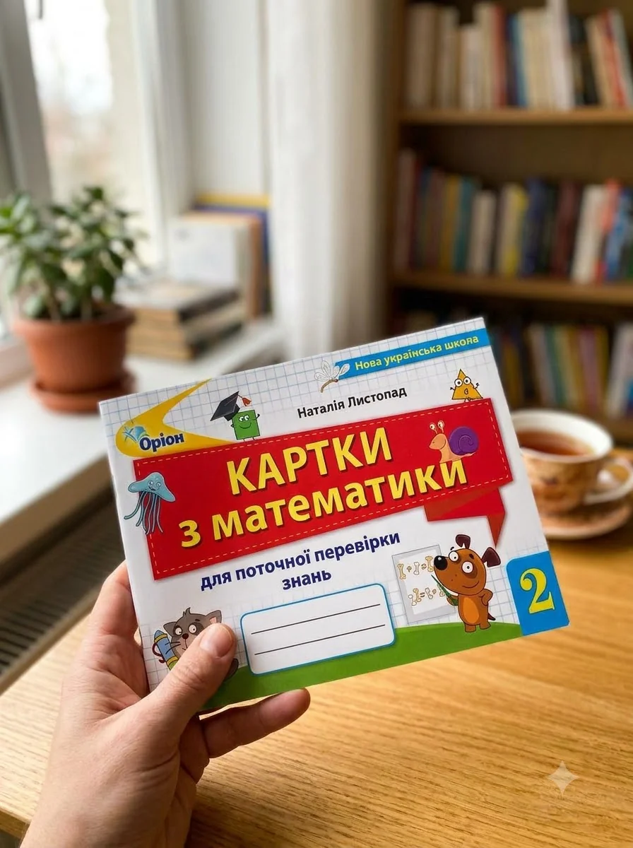 Математика 2 клас. Картки для поточної перевірки знань — фото 2