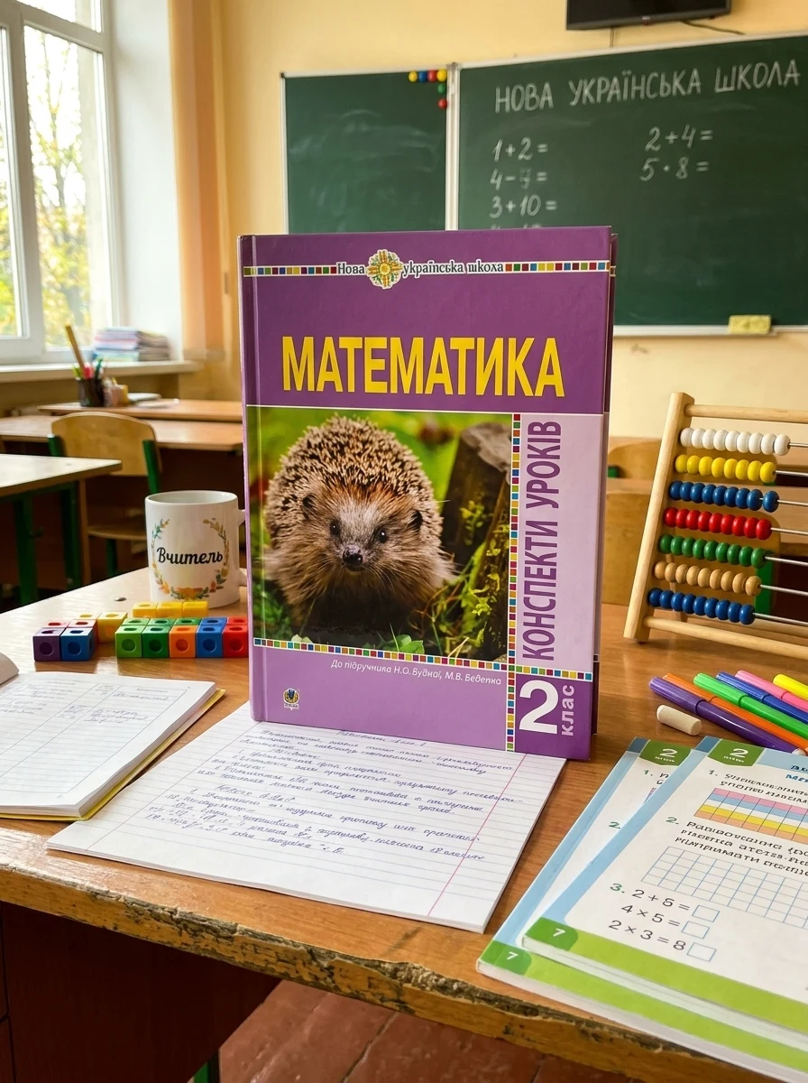 Математика. 2 клас. Конспекти уроків — фото 2