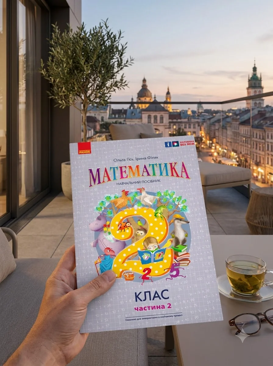 Математика. 2 клас. Навчальний посібник Частина 2 (у 3-х частинах) до підручника Гісь О.М. та ін. — Вивчення мов